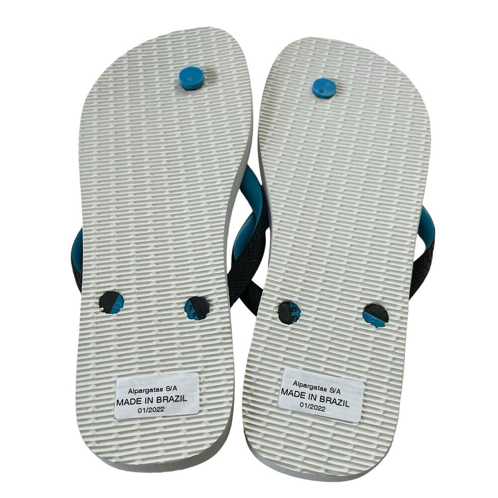 Havaianas Flip Flops Mens Size 9/10 Eur 43/44 Disney Mickey Mouse Pluto Slip On - Picture 3 of 10